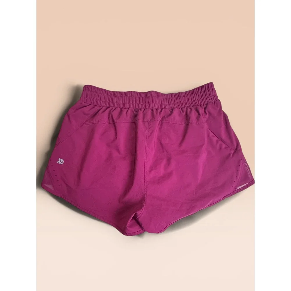 Lot of 3 All in Motion & Old Navy Active Women Shorts Medium Camo Black Fuchsia - Picture 3 of 10